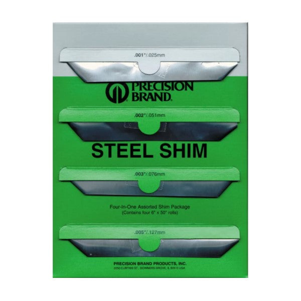 4 Piece Steel Shim 6″ X 50″ Rolls