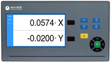 Acu-Rite Solutions DRO102 2-axis digital readout — replacement DRO for manual mills and lathes