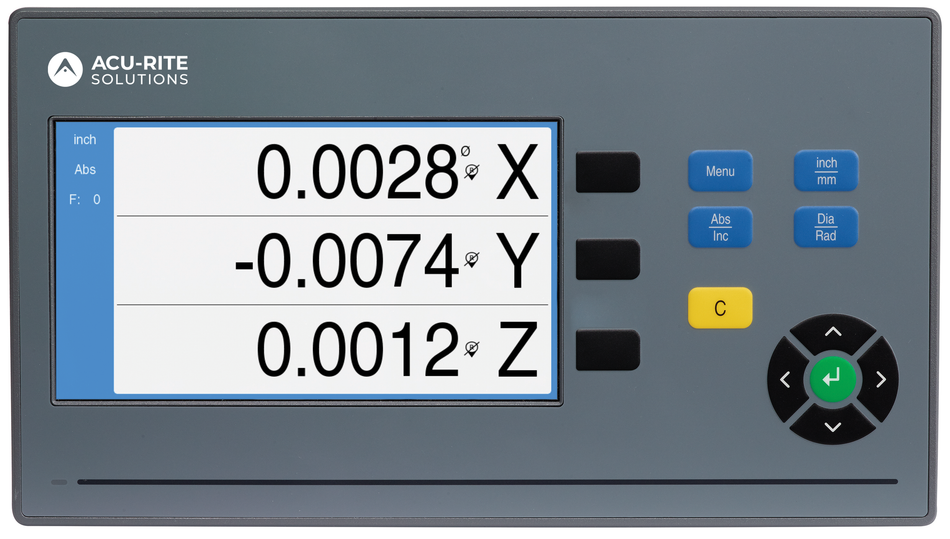 Acu-Rite Solutions DRO103 3-axis digital readout — aftermarket replacement unit for VMC and manual machines