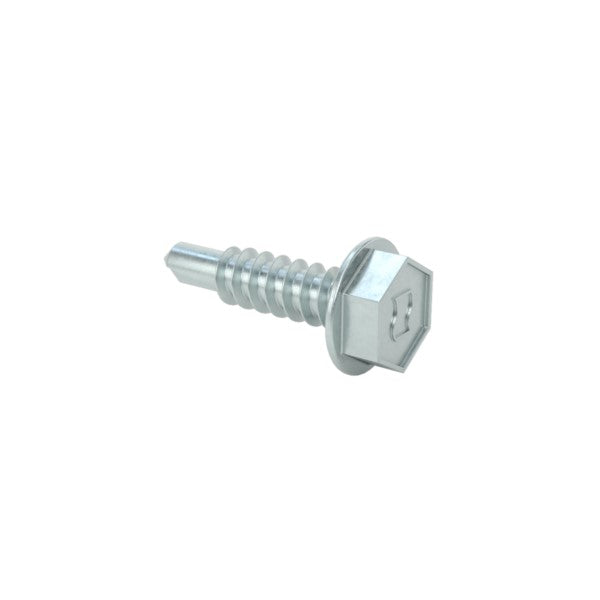 External Hex Head Drilling Screws for Metal, Number 10 Size, 3/4" Long