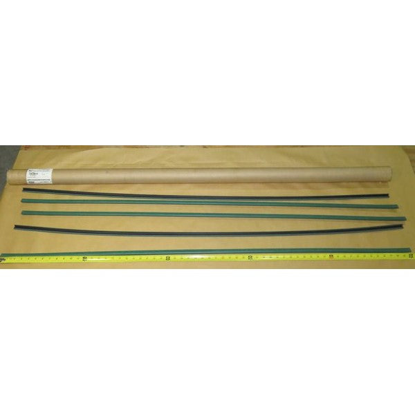 Fadal - Way Cover Wipers, TFX Snapin Green 5 FT - CVR-0360