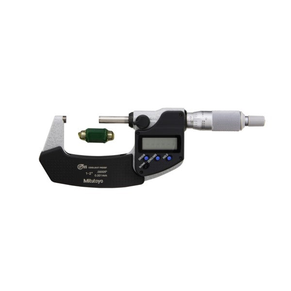 Mitutoyo - Ratchet Stop Micrometer, IP65 Dust/Water Protection, Case #59