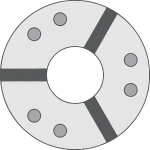 Royal - QG-65 Round Smooth Collet 1" - 44227