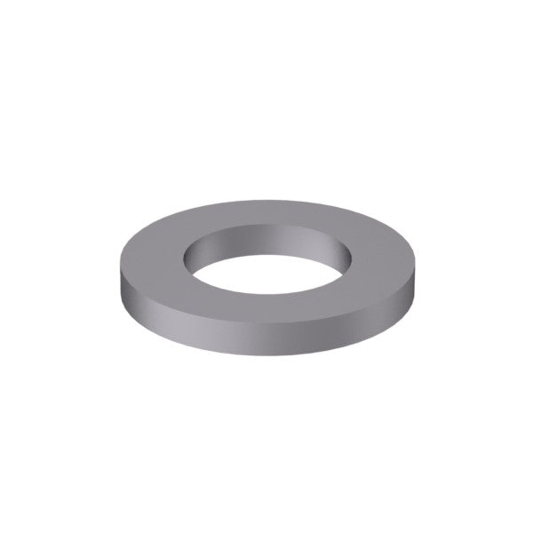 Steel Oversized Washer for M16 Screw Size, 16 mm ID, 28 mm OD - 96505A121