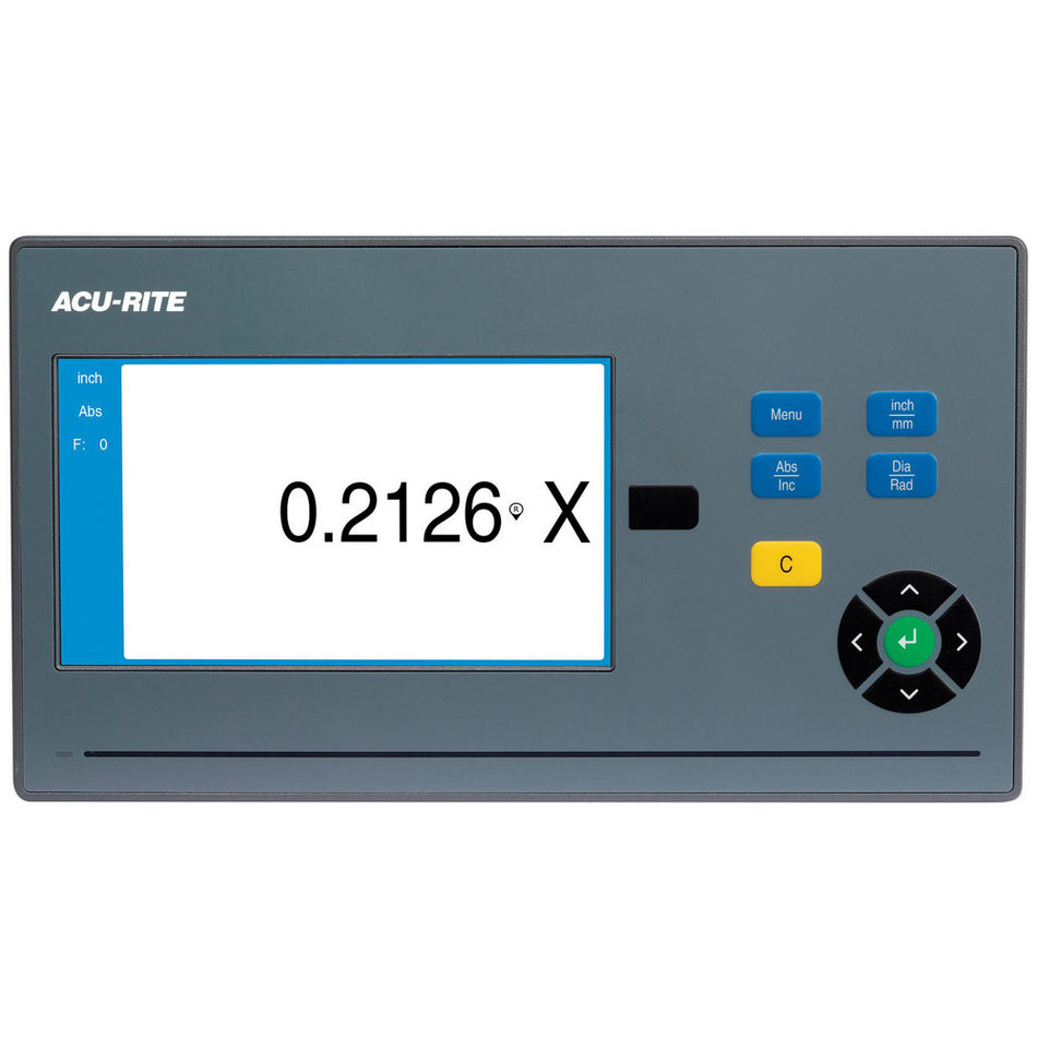 ACU-RITE digital display with measurement reading on a white background 1197252-01