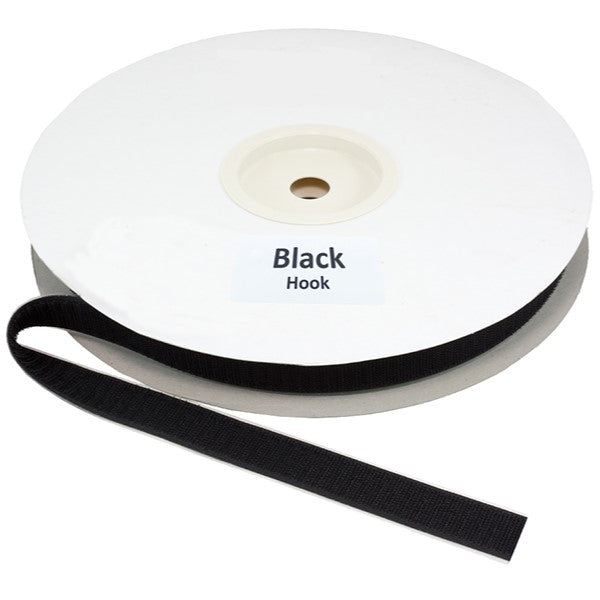Velcro Black Hook Peel and Stick