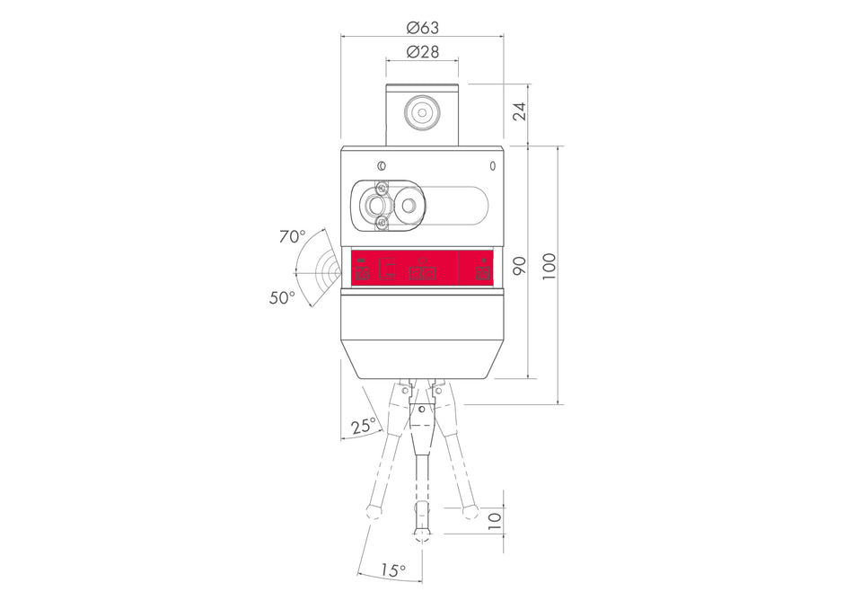 Blum Novotest TC50 3D Touch Probe Specifications