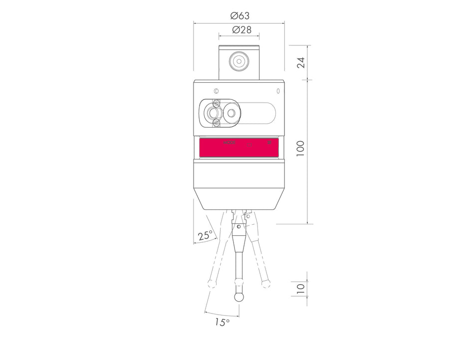 Blum Novotest TC60 3D Touch Probe Specifications