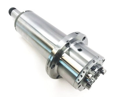 Fadal 10K grease pack spindle assembly with locking drawbar — replacement for Fadal VMC 4020, 3016, and all grease pack models