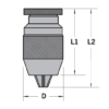 Royal Products Precision Keyless Drill Chuck