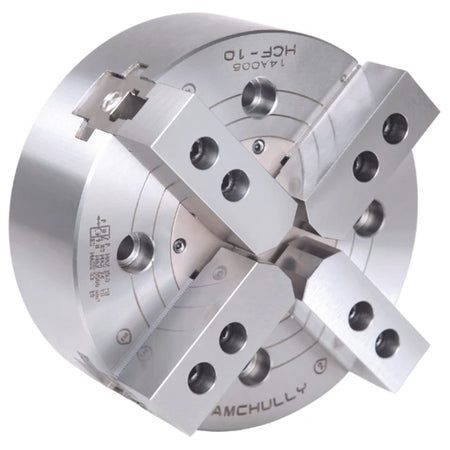 Samchully 4-Jaw HCF Series Hydraulic Closed Center Chuck