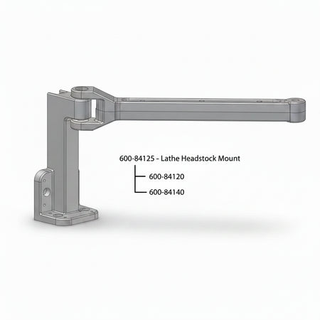 Newall lathe display mount for headstock, DP700/DP1200, 600-84125