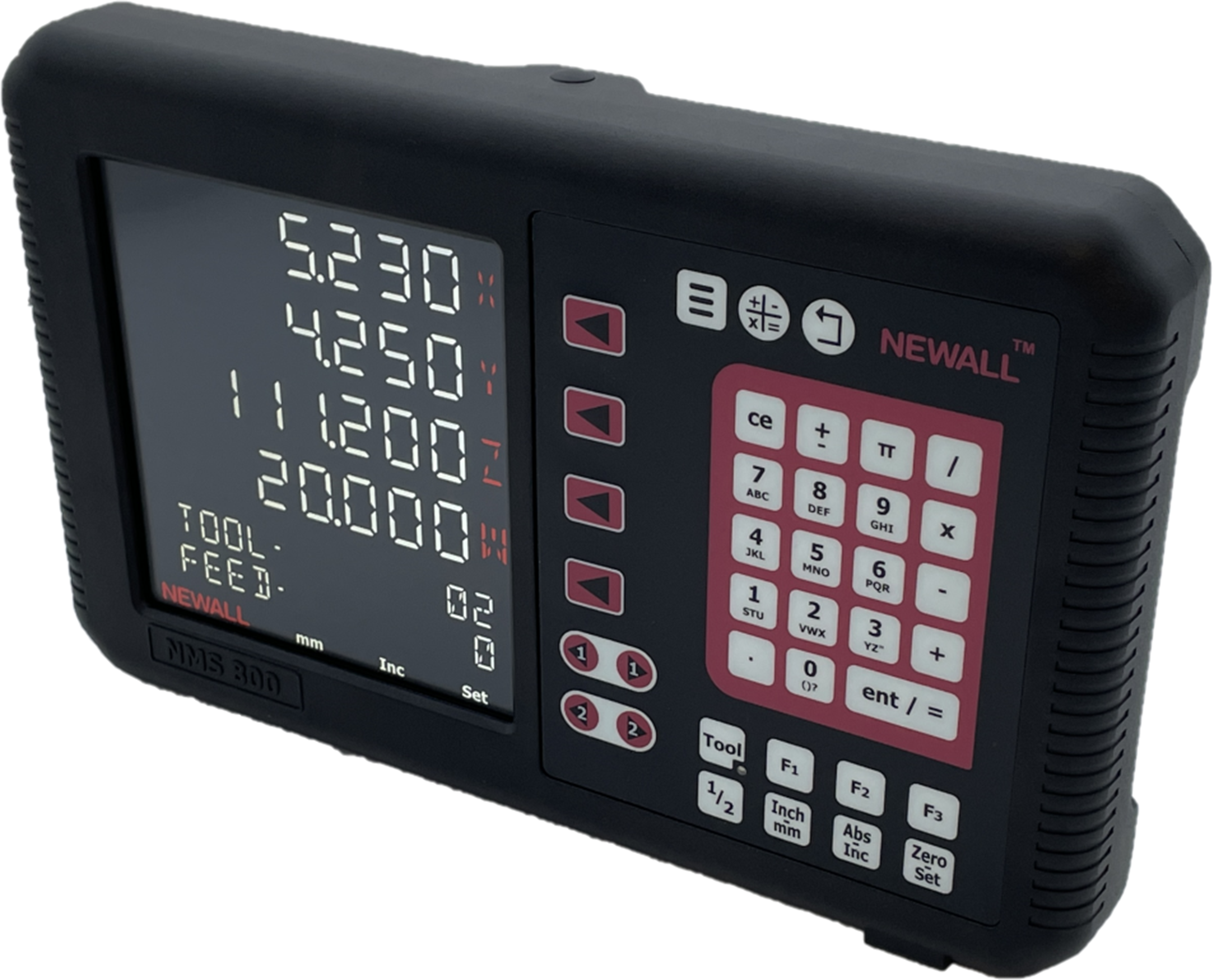 Newall NMS800 digital readout display, 2 axis no aux, NMS8021100S1N