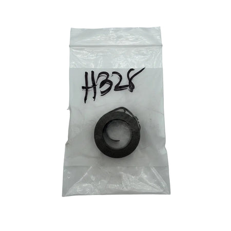 Sharp quill clock spring TM-H328 for LMV and TMV mills — coiled spring and mounting hub