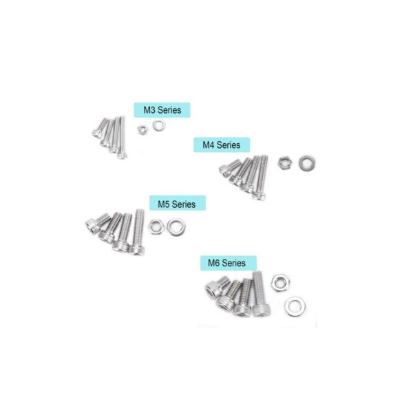 660 Piece Machine Screws Assortment Kit - AE660LS