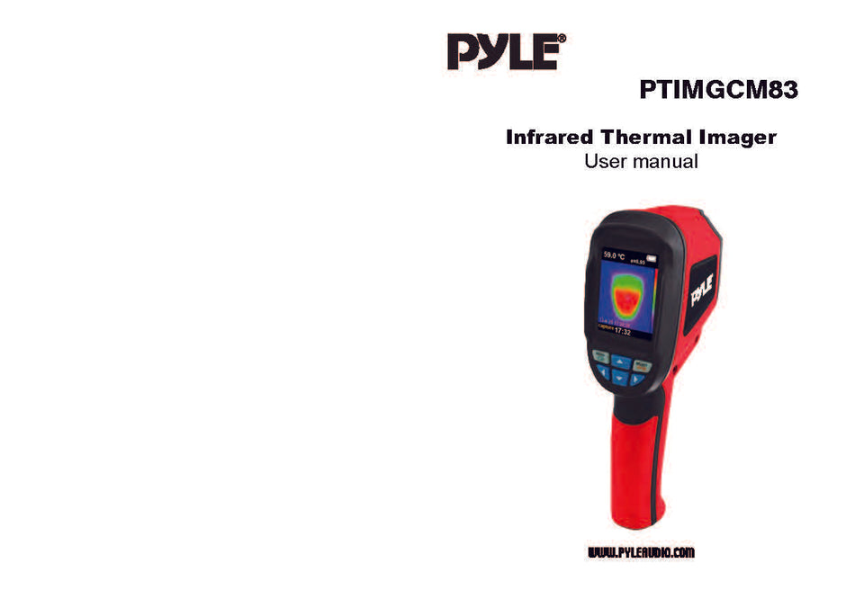 Pyle - Infrared IR Thermal Imaging Camera and Digital Heat Sensor, Case #33 - PTIMGCM83