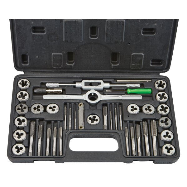 Pittsburgh - Carbon Steel Metric Tap and Die Set, 40 Piece, Case #22 - 62832