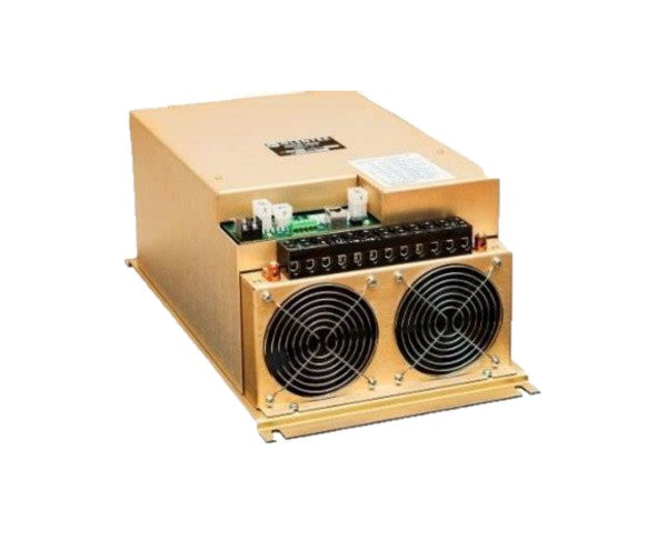 Fadal spindle drive INV-0098 — Glentek flux vector inverter front panel and terminal block